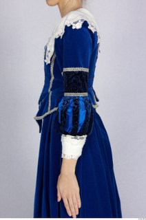 Photos Woman in Historical Dress 135 16th century blue dress…